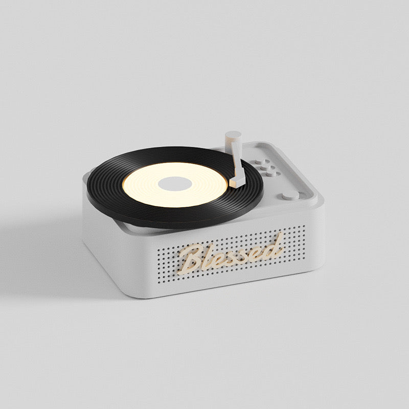 Modern Minimal Vinyl Player Bluetooth Speaker (5-9 Working Days Delivery)