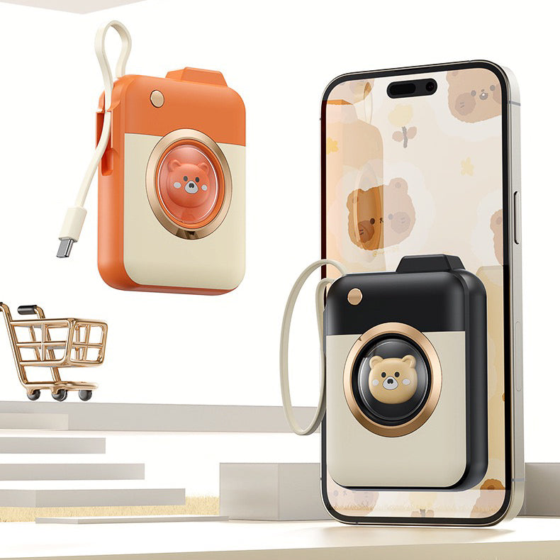 Cute Bear Fast Charging Powerbank 10000mAh (5-9 Working Days Delivery)