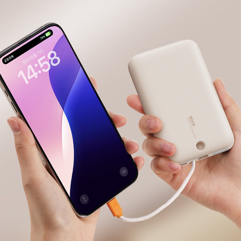 Rock Minimalist Powerbank With MagSafe 10000mAh (5-9 Working Days Delivery)