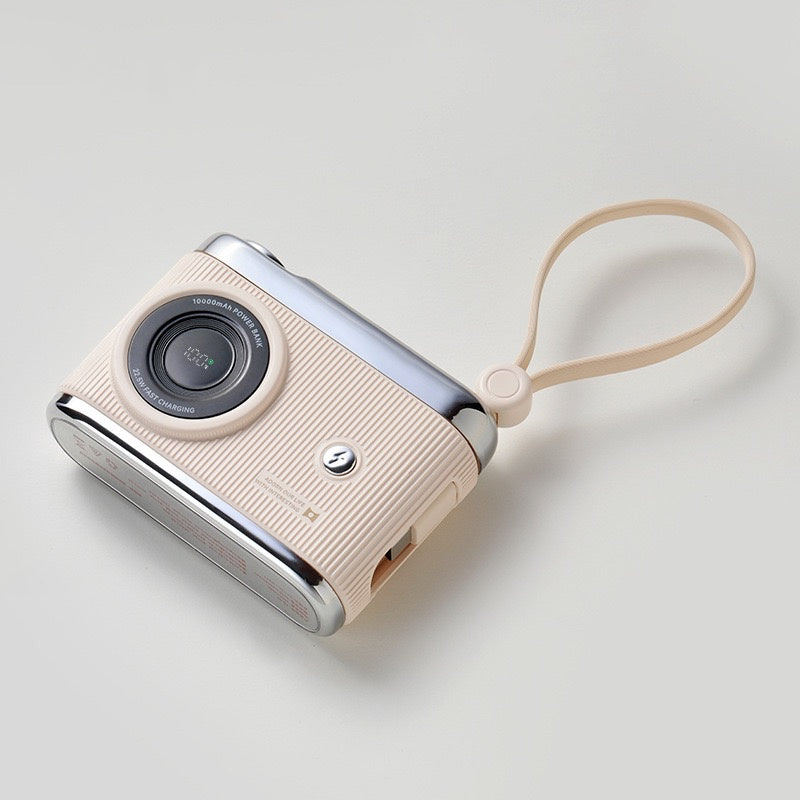Classic Camera 2 in 1 Powerbank (5-9 Working Days Delivery)