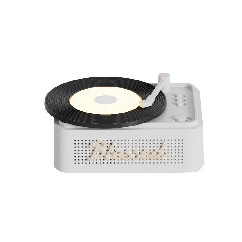 Modern Minimal Vinyl Player Bluetooth Speaker (5-9 Working Days Delivery)
