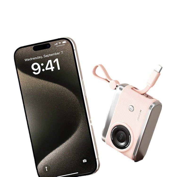 Classic Camera 2 in 1 Powerbank (5-9 Working Days Delivery)