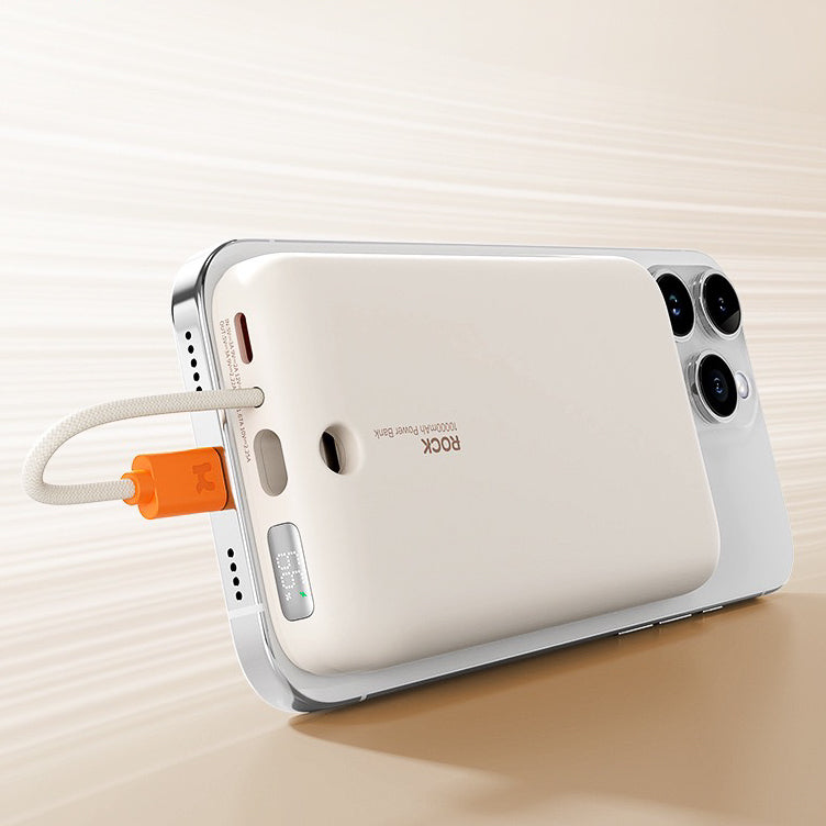 Rock Minimalist Powerbank With MagSafe 10000mAh (5-9 Working Days Delivery)