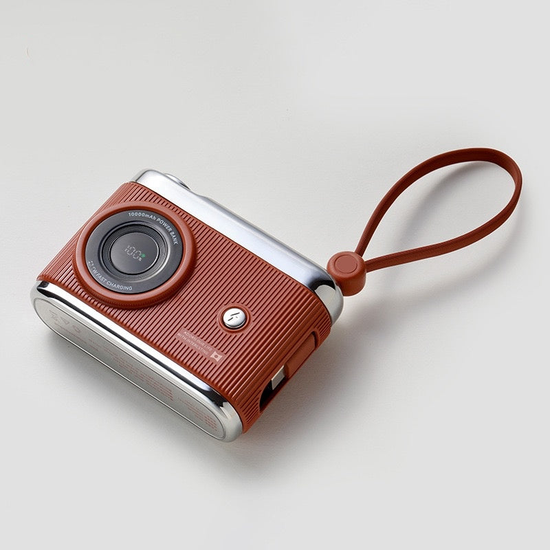 Classic Camera 2 in 1 Powerbank (5-9 Working Days Delivery)