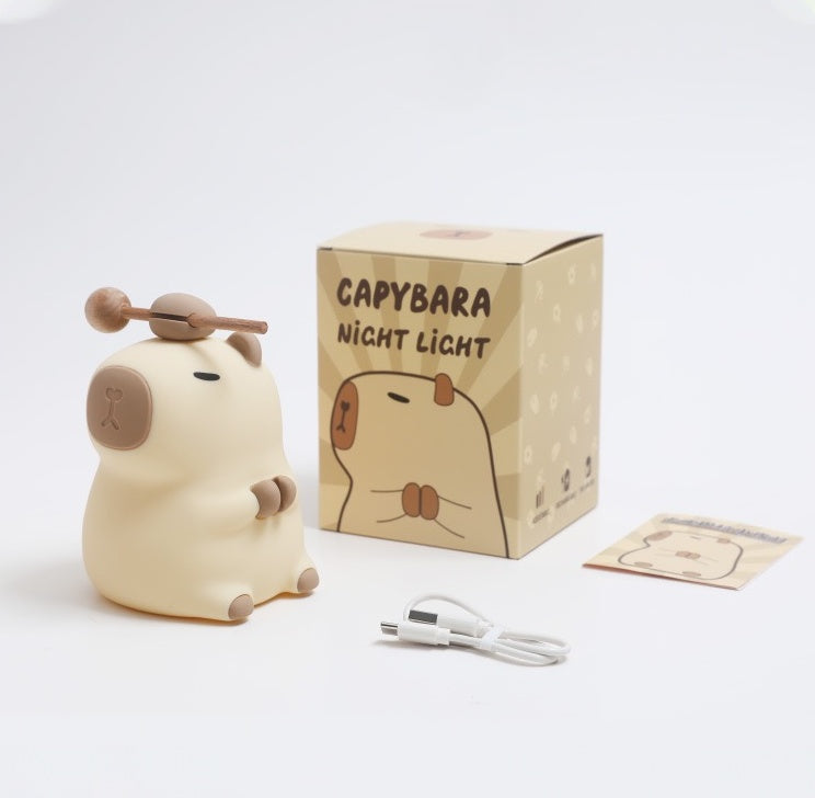 Flower Capybara LED Night Lamp (5-9 Working Days Delivery)