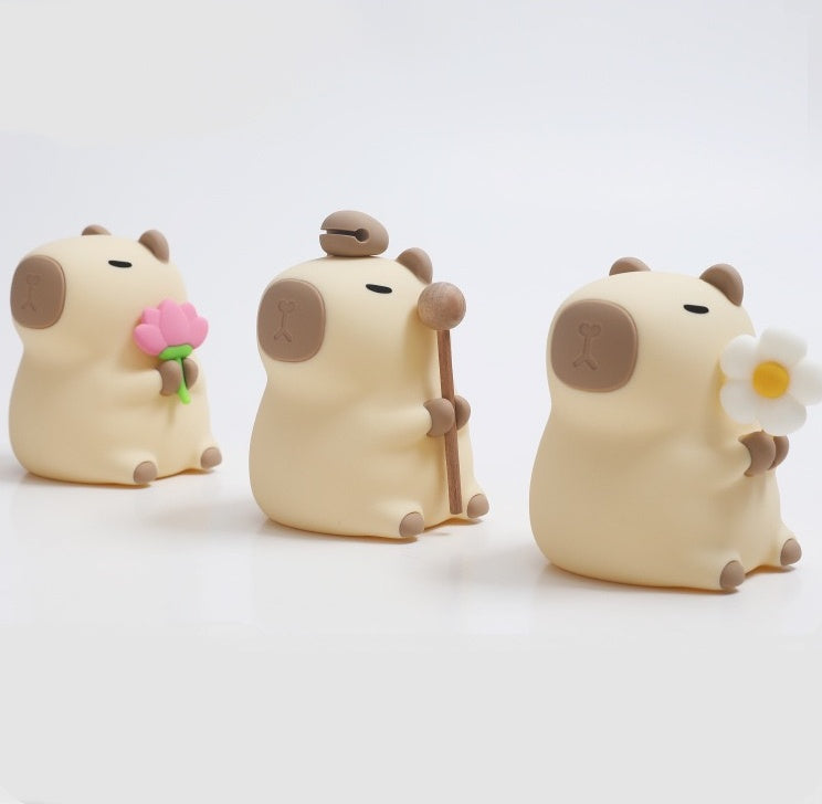 Flower Capybara LED Night Lamp (5-9 Working Days Delivery)