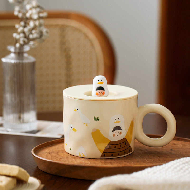 Wildlife Girl Ceramic Coffee Mug (5-9 Working Days Delivery)