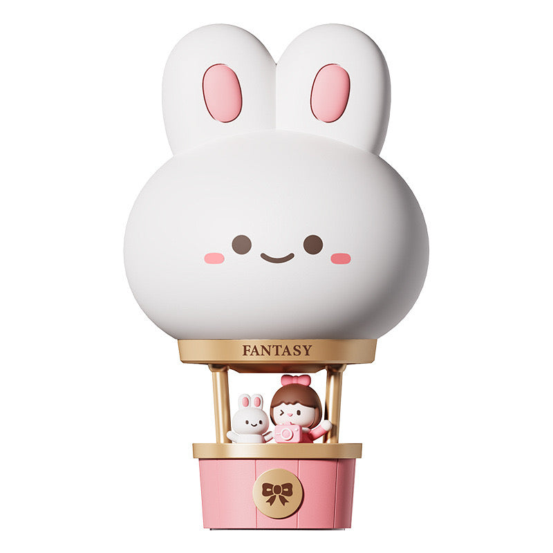<< READY STOCK >> Hot Air Balloon With Cute Animals LED Night Lamp