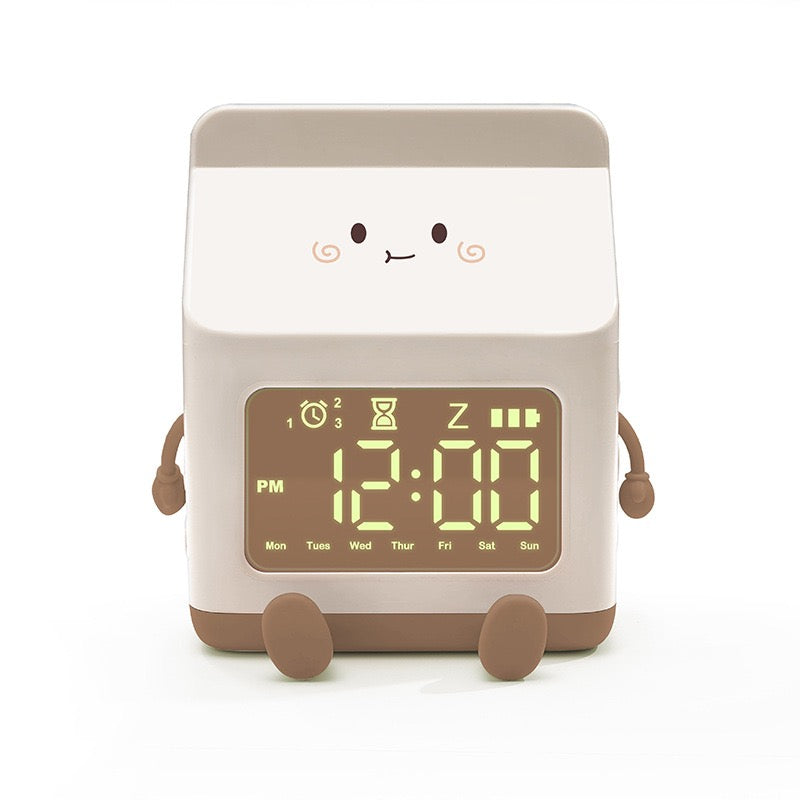 << READY STOCK >> Milk Container Alarm Clock