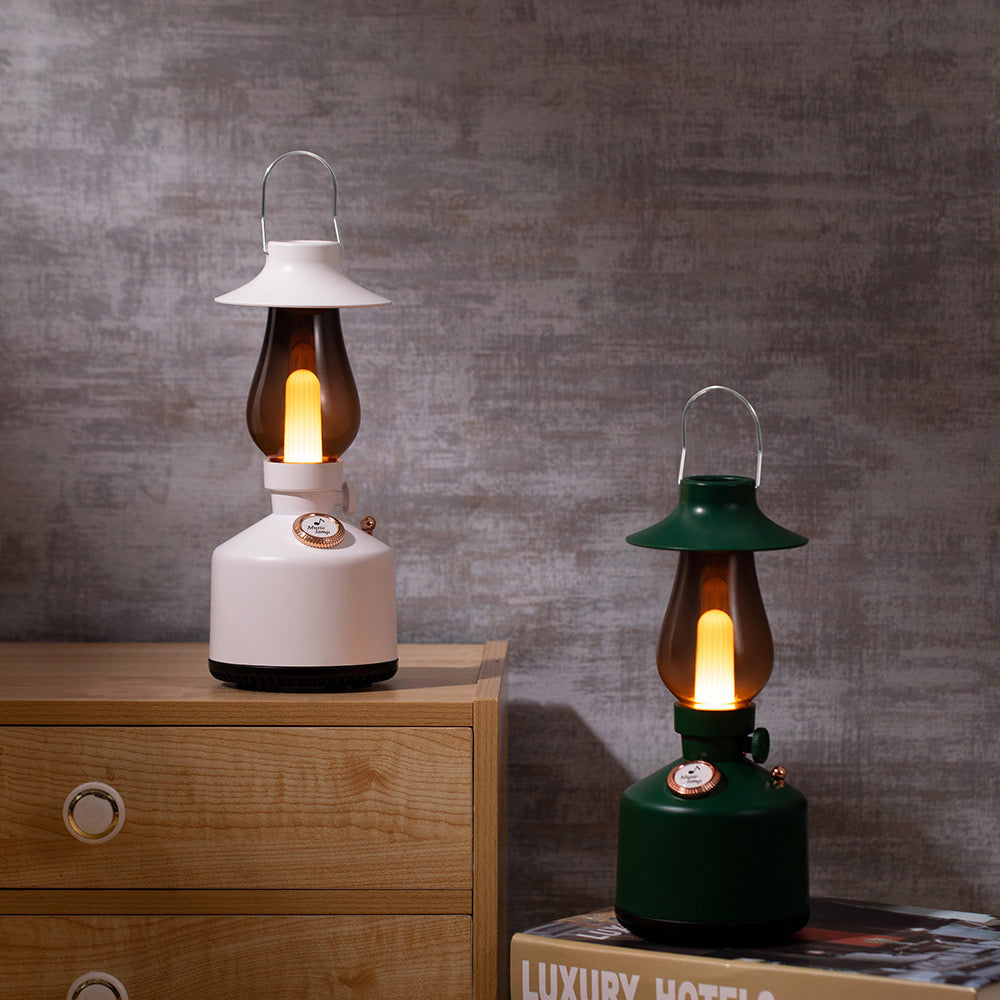 Retro Gas Light 2 in 1 Bluetooth Speaker + LED Night Lamp (5-9 WORKING DAYS DELIVERY)