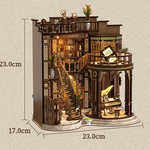DIY Self-Assembled Miniature Kit - The Great Library (5-9 Working Days Delivery)