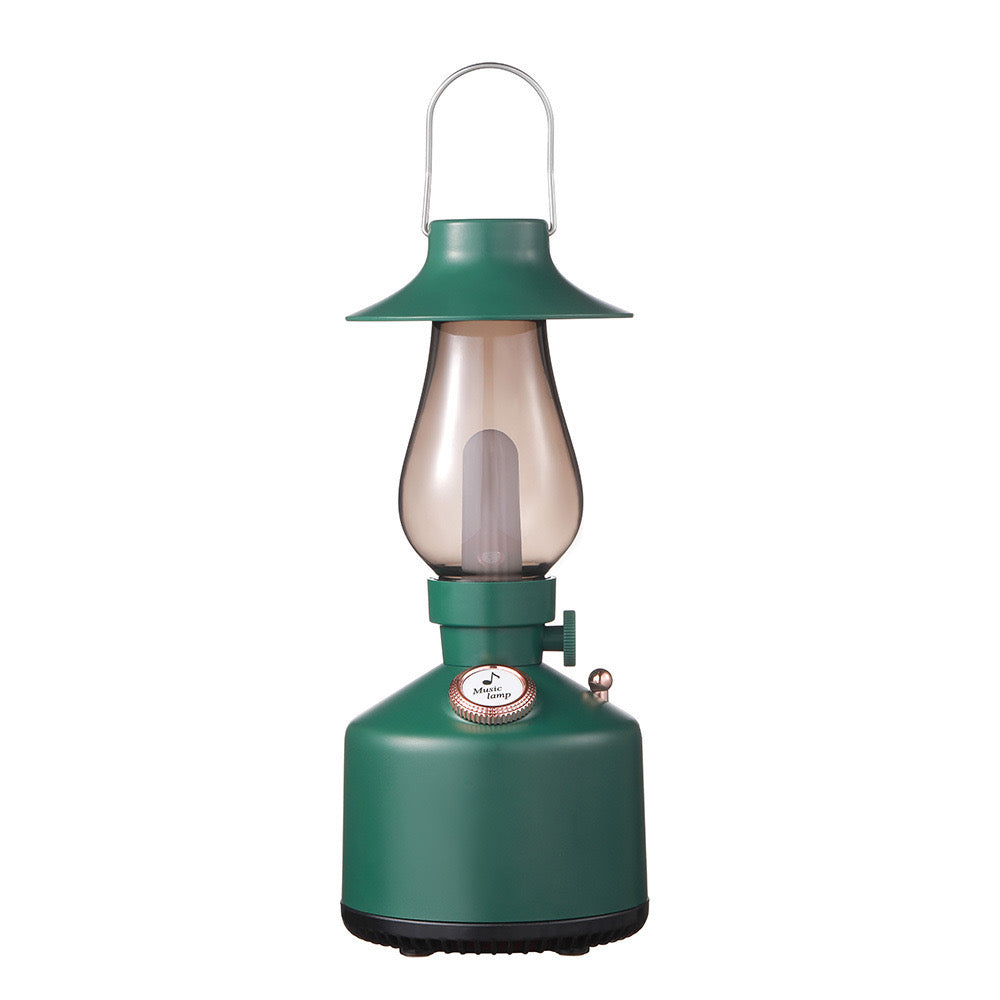 Retro Gas Light 2 in 1 Bluetooth Speaker + LED Night Lamp (5-9 WORKING DAYS DELIVERY)