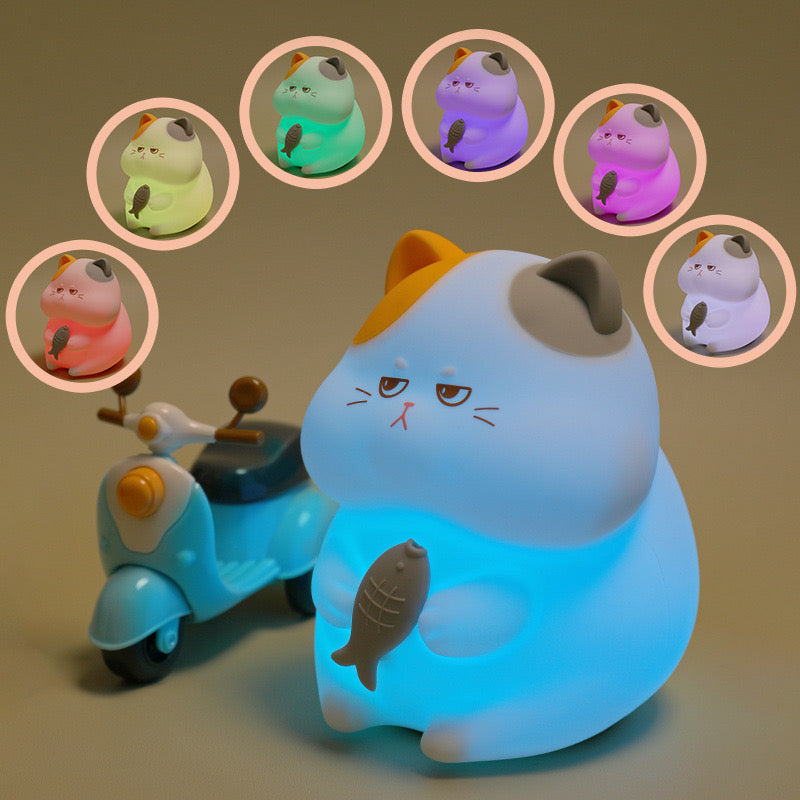 Foodie Cat LED Night Lamp (5-9 Working Days Delivery)