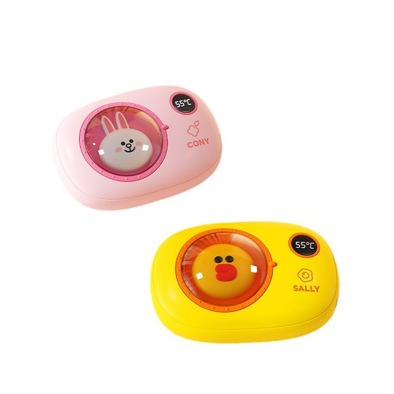 << READY STOCK >> LINE FRIENDS Space Pod Powerbank + Handwarmer