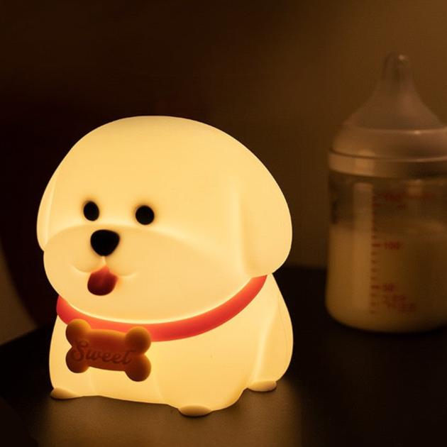 << READY STOCK >> Cute Puppy LED Night Lamp