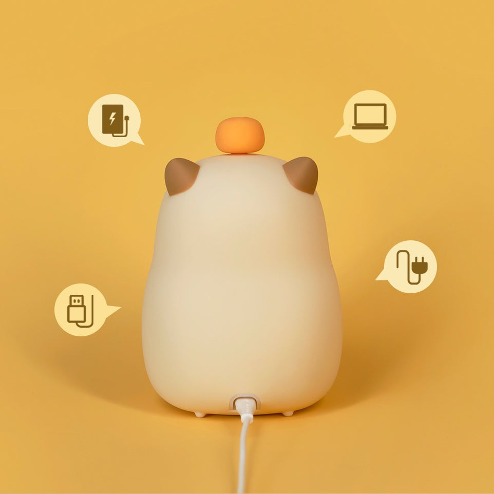 Capybara LED Night Lamp + Alarm Clock (5-9 Working Days Delivery)