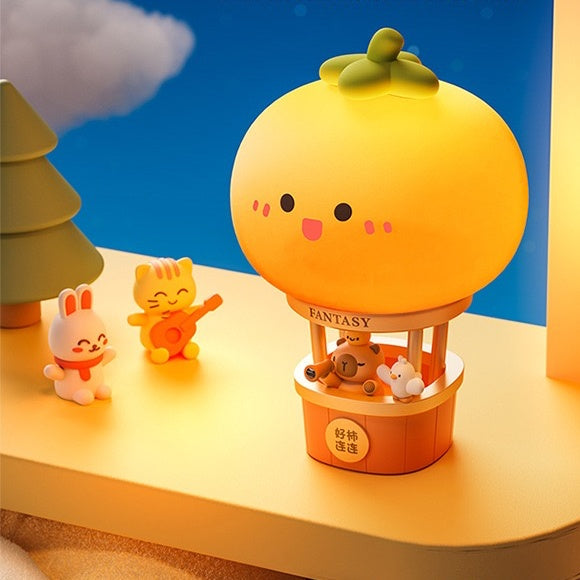 << READY STOCK >> Hot Air Balloon With Cute Animals LED Night Lamp