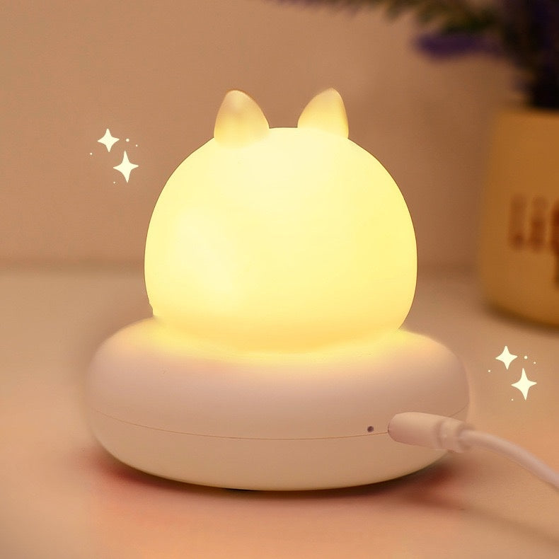 Cute Animal 2 Mini LED Night Lamp (5-9 Working Days Delivery)