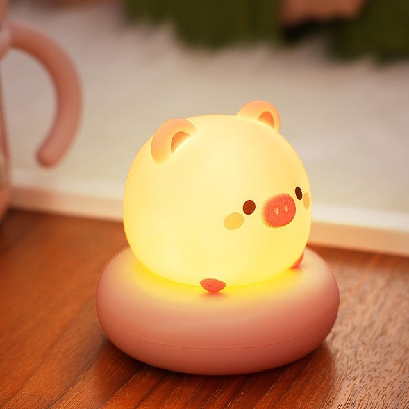 Cute Animal 2 Mini LED Night Lamp (5-9 Working Days Delivery)