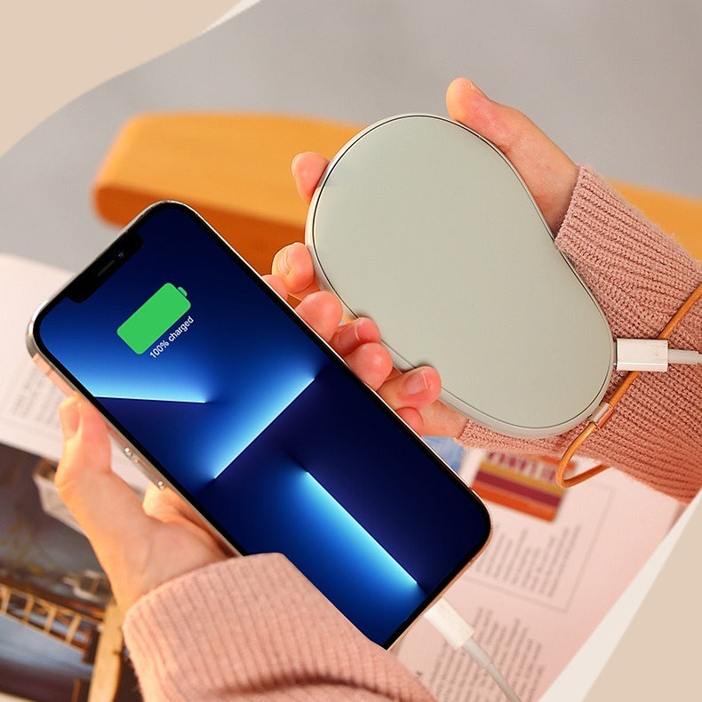 Minimal Pebble Powerbank & Handwarmer 2-In-1 (5-9 working days delivery)