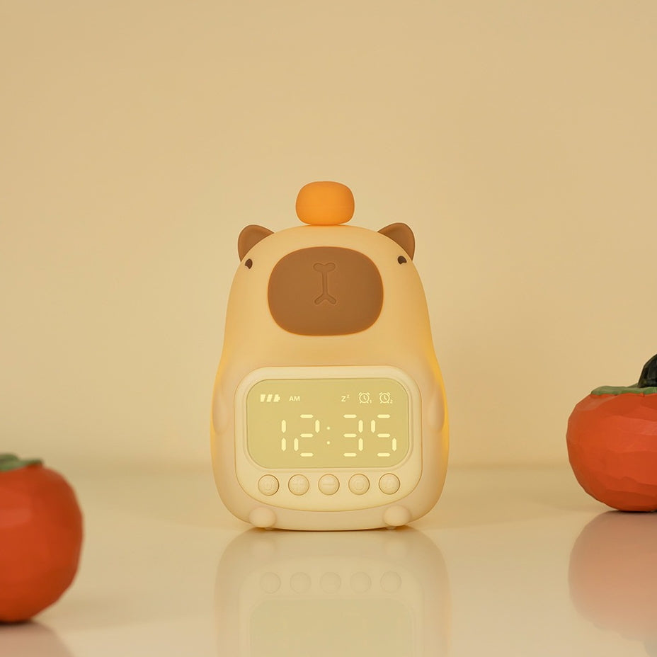 Capybara LED Night Lamp + Alarm Clock (5-9 Working Days Delivery)