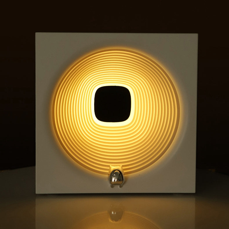 << READY STOCK >> Elegant Time Machine Bluetooth Speaker + Night Lamp