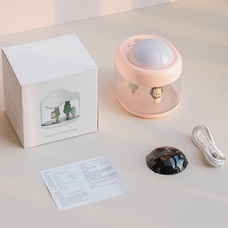 Underwater Jungle Humidifier With Pattern Projector Light (5-9 WORKING DAYS DELIVERY)