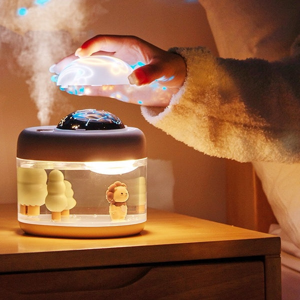 Underwater Jungle Humidifier With Pattern Projector Light (5-9 WORKING DAYS DELIVERY)