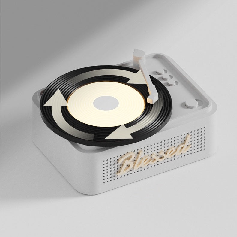 Modern Minimal Vinyl Player Bluetooth Speaker (5-9 Working Days Delivery)