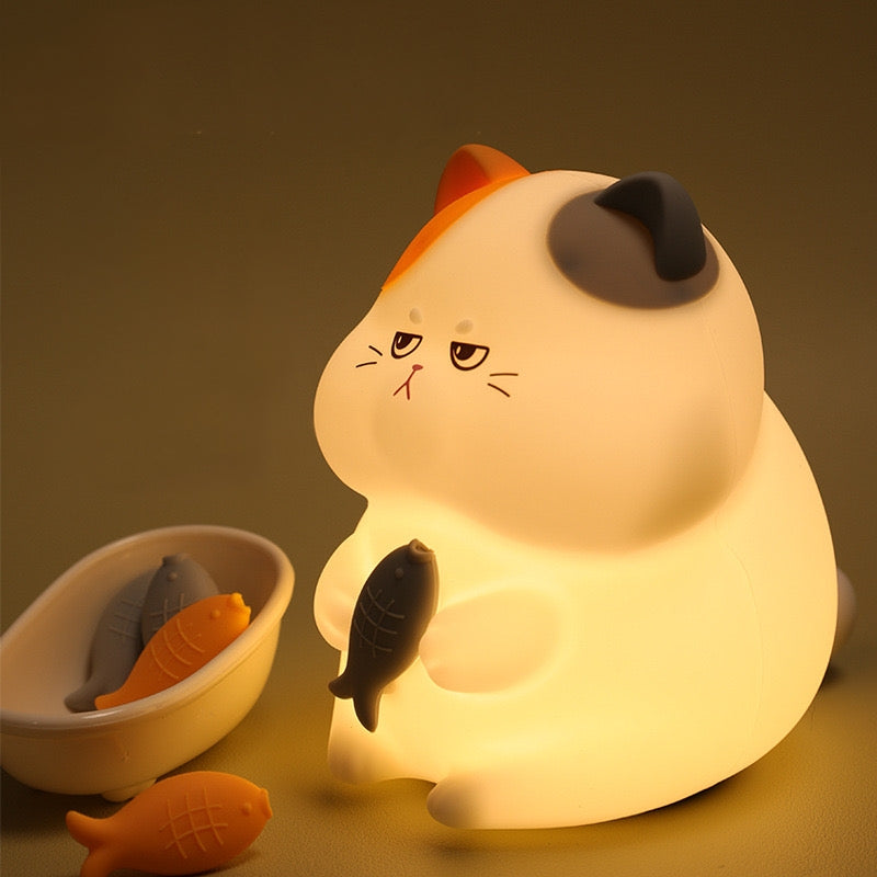 Foodie Cat LED Night Lamp (5-9 Working Days Delivery)