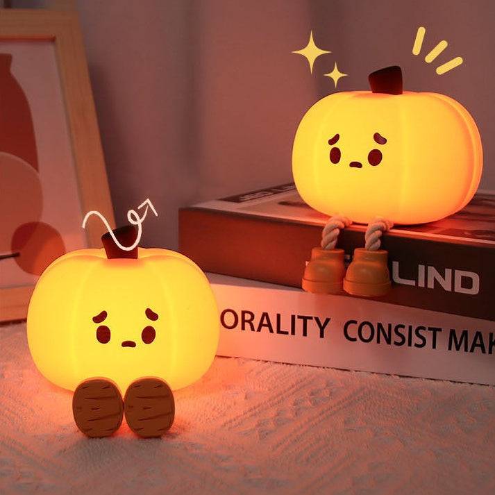 Pumpkin Kid LED Night Lamp (5-9 Working Days Delivery)
