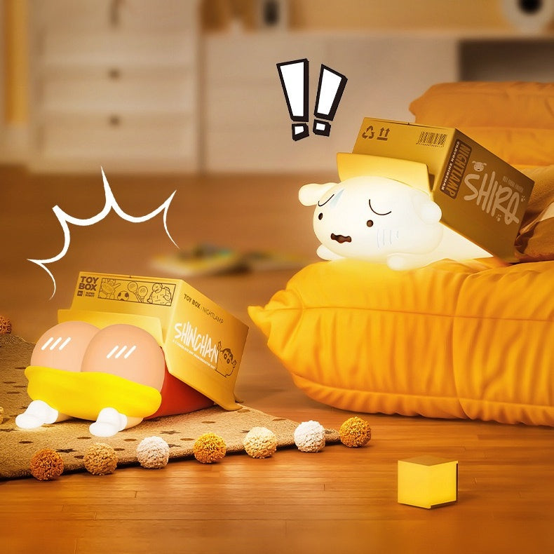 << READY STOCK >> Shin-Chan & Shiro LED Night Lamp