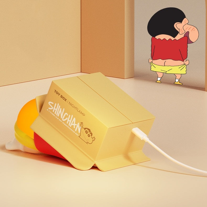 << READY STOCK >> Shin-Chan & Shiro LED Night Lamp