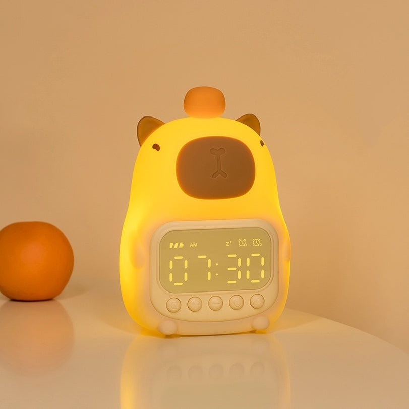 Capybara LED Night Lamp + Alarm Clock (5-9 Working Days Delivery)
