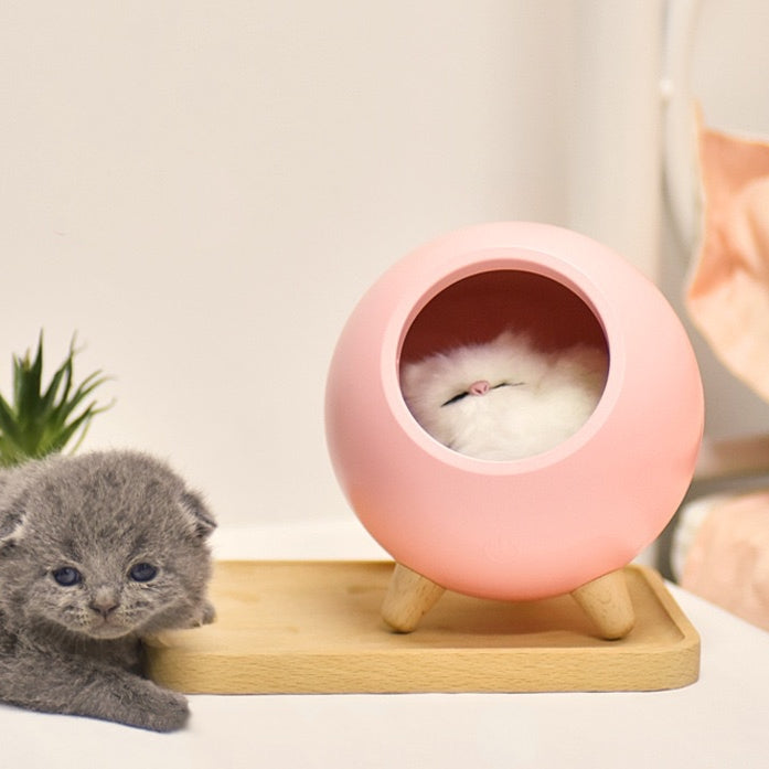 << READY STOCK >> Cat Sleeping Pod Bluetooth Speaker