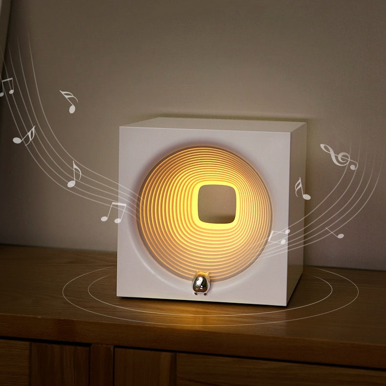<< READY STOCK >> Elegant Time Machine Bluetooth Speaker + Night Lamp