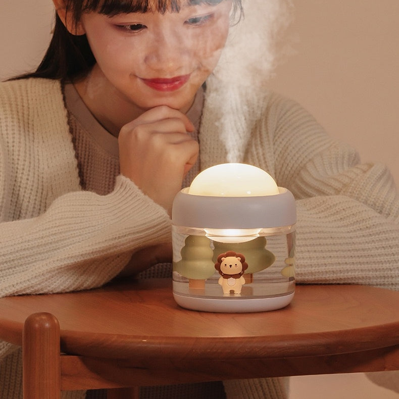 Underwater Jungle Humidifier With Pattern Projector Light (5-9 WORKING DAYS DELIVERY)