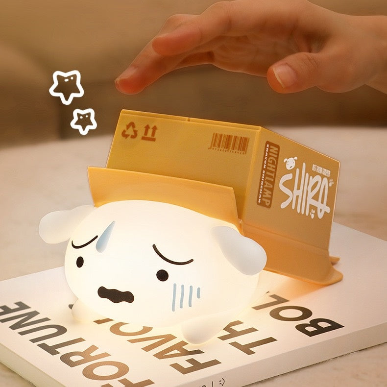 << READY STOCK >> Shin-Chan & Shiro LED Night Lamp