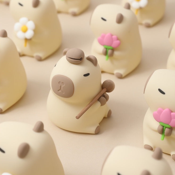 Flower Capybara LED Night Lamp (5-9 Working Days Delivery)