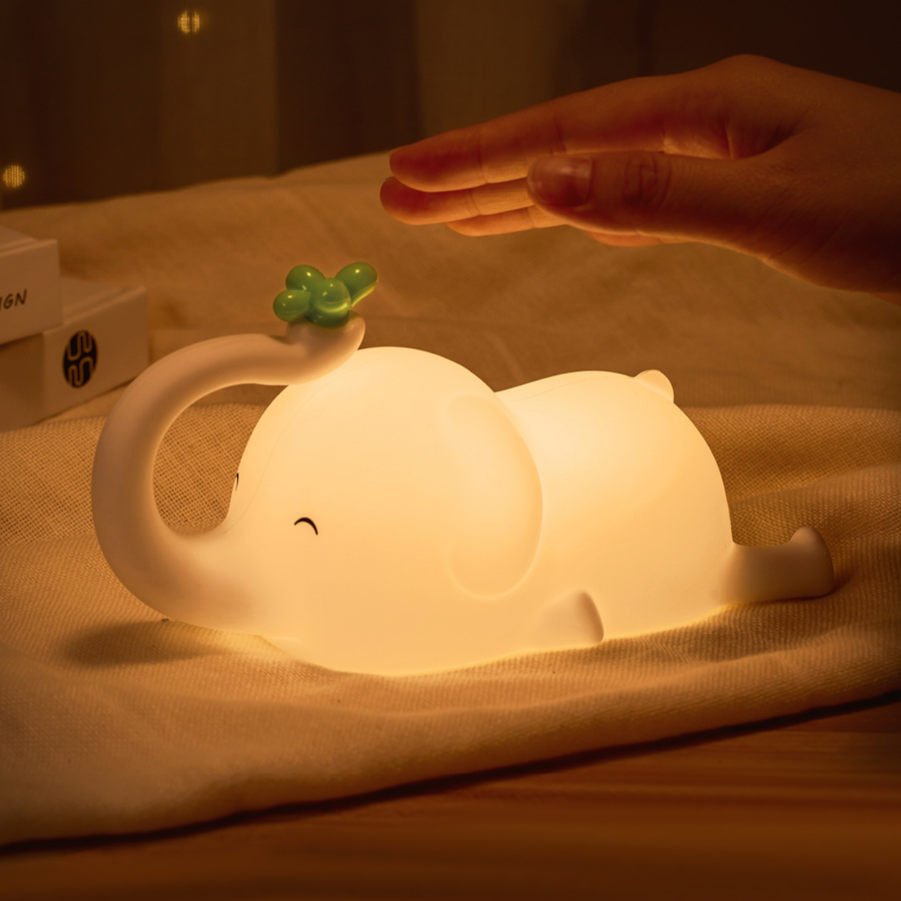 Elephant Silicone LED Night Lamp (5-9 Working Days Delivery)