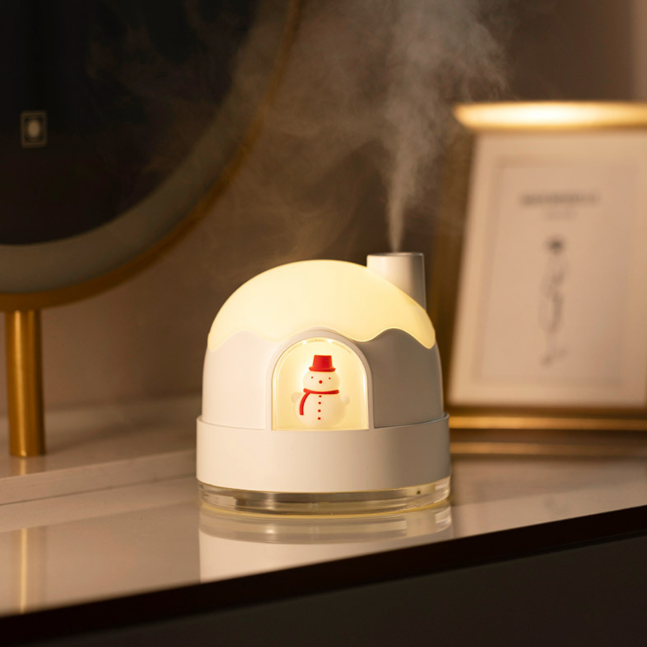 << READY STOCK >> Snow House Rechargeable Humidifier