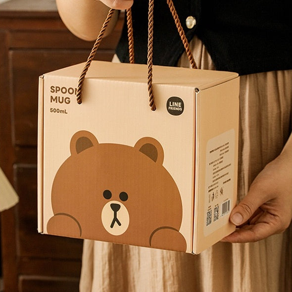 << READY STOCK >> LINE FRIENDS Coffee Mug Gift Set