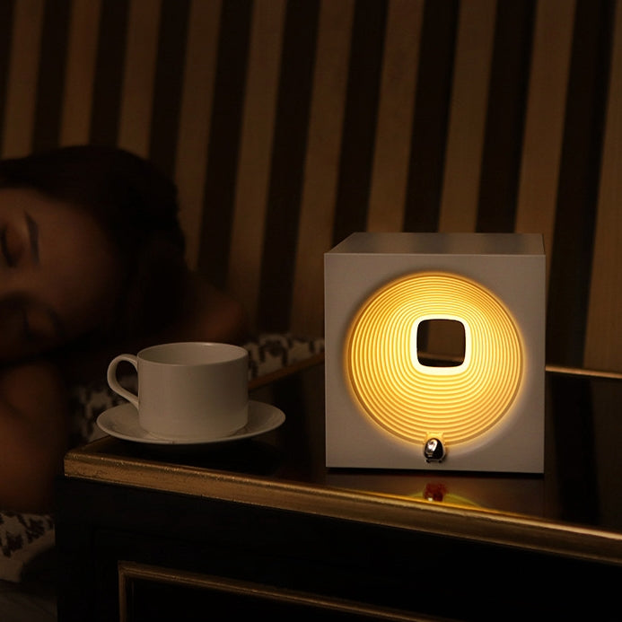 << READY STOCK >> Elegant Time Machine Bluetooth Speaker + Night Lamp