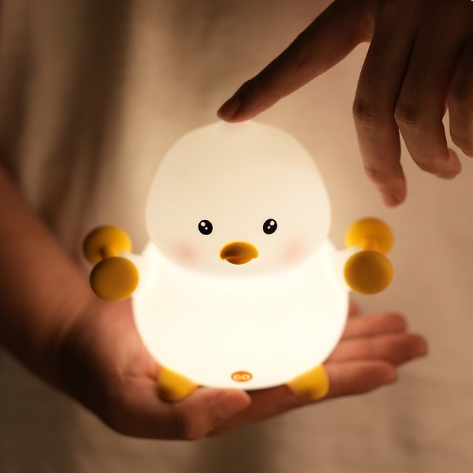 << READY STOCK >> Determined Dumbbell Duck LED Night Lamp