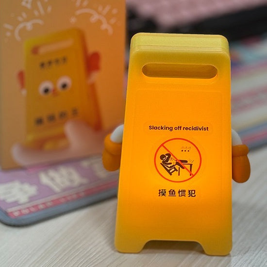 Warning Sign Decorative LED Light Lamp (5-9 Working Days Delivery)