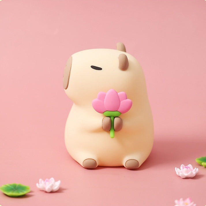 Flower Capybara LED Night Lamp (5-9 Working Days Delivery)