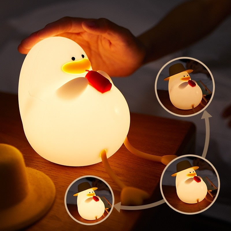 << READY STOCK >> Chilling Duck LED Night Lamp