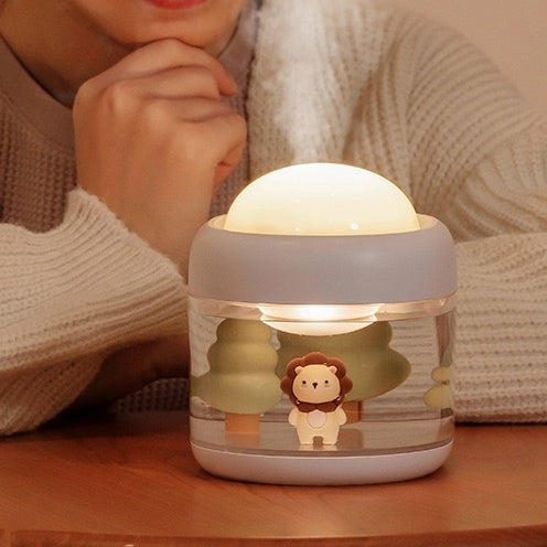 Underwater Jungle Humidifier With Pattern Projector Light (5-9 WORKING DAYS DELIVERY)