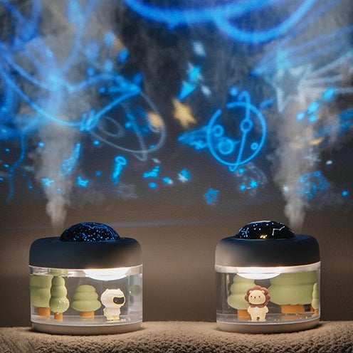 Underwater Jungle Humidifier With Pattern Projector Light (5-9 WORKING DAYS DELIVERY)