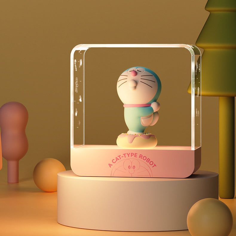 Doraemon Acrylic Decorative Night Lamp (5-9 Working Days Delivery)